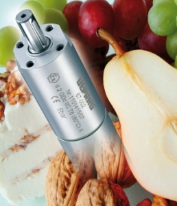 Sealed Stainless Steel Pneumatic Motors for the Food Industry
